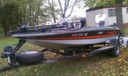1984 Hydrasport with 1984 Johnson V4, 19p Ballistic Prop. It has a 12v Motorguide Trolling motor, Eagle fishfinder 2 livewells, has plenty of storage needs to be recarpeted....The boat runs great dont have a problem out of it at all $1800 obo need to sell