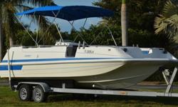 ,.,.,1995 Hurricane 246 Fun Deck, Powered by a 200 Johnson Ocean Runner. Do not be fooled by the age of this one folk's she has lot's of life left on her. Aside from some normal cosmetic issues for an early model boat this 246 has a strong motor!! The