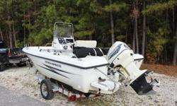 This Lovely Boat Includes: Galvanized Trailer 115 HP Motor Bimini Top Rails Rod Holders Ready to go fishing? Do Not pass this up today! Make Memories that will last a lifetime! Call Kelly to schedule your appointment today! Financing Available Cell# -