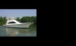 '00 Ocean 56 SS. "Retainage" is the perfect machine. The boat has been in freshwater for all but 6 months & stored in a covered boathouse on the Tennessee River. Outstanding Designer Layout. CATS w/ 800hp and 1100 hrs. Engines Still Under Warranty. New