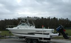 2000 PROLINE WALKAROUND 24FT WITH (150 MERCURYS OPTIMAX DFI) IN MINT CONDITION.THIS BOAT IS COMPLETELY SOLID AND READY FOR THE WATER. ENGINE HOURS 684 AND 461(EXCELLENT COMPRESSION)ABOUT TWO WEEKS AGO, I DID A FULL TUNE UP THAT INCLUDES:SPARK PLUGS, WATER