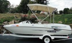 2000 YAMAHA LS-2000 TWIN 135HP 2-STROKESMATCHING TRAILERNEVER BEEN IN SALTLIKE NEW CONDITIONNEW BATTERY STEREO/CD FOR SALE I HAVE A REAL NICE YAMAHA JET BOAT. IT IS IN VERY NICE CONDITION. ALL ORIGINAL, SEATS AND BIMINI TOP ARE PERFECT. RUNS STRONG 50+MPH