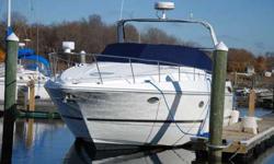 Cruisers Express 3672 with twin MerCruiser engines with 850 hours, 2014 new headers/risers, 2012 rebuilt generator-7.3 kw Kolher, 2013 new Garmin electronics-radar-7212 plotter-Sea View, 2014 new depth, 2013 new sun pads, 2015 new cockpit carpet, 2014 new