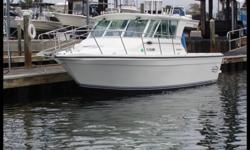 this boat is awesome . plenty of room for the hole family or friends . this boat is a true inboard . i just put new garmin 5208 touch screen chart plotter and fish finder . has new batterys . the motor has only 740 hrs on it since new . and purrs like a