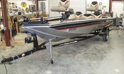 2003 Bass Tracker Pro Team 175 XT Special Edition bass boat that is in excellent condition. I bought this boat new, and it has always been in storage either under a covered boat lift or stored in the garage. Everything works properly just like it did when