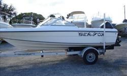 VIN: 03FOXYear: 2003 Make: sea fox Model: 185 dual console Condition: Pre-Owned Hull: Fiberglass Title: Clear Length: 18.5 ft Engine: 2003 Mercury 90hp Single outboard 90 Interior: Other Warranty: Limited Warranty Up for offers we have this very nice 18.5