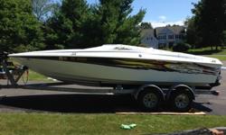 2004 Baja Outlaw 20'. Second owner, boat is in excellent condition, very little wear and tear for a 10 year old boat. We have owned it since 2010, using it only to go up to Lake George for our annual vacation and a couple other single days at Lake George