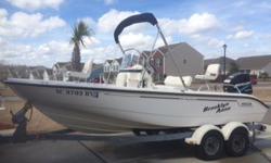 18.5 Boston Whaler with all the bells and whistles. Has two removable fighting chairs with a plug-in for a trolling motor. Back deck folds up to a full bench seat. Live well, Garmin nav/fish finder. VHS radio and a killer sound system. Comes with a side