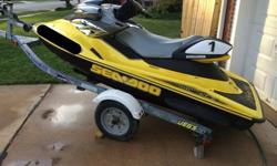 This is a 2004 Seadoo RXP featuring a 215 hp supercharged engine. This jet ski is in immaculate condition. It may be a 2004 but it's cleaner than most 2014s out there. Take a look over all of the pictures. This jet ski comes with both the full throttle