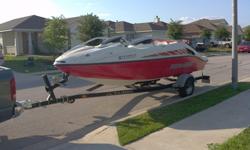 I need to sell my 2004 Sea-Doo Speedster 200 Jet Boat that was rarely used and is still in very good, running condition. It is almost 20 feet long, can seat up to 7 and is powered by two 155-hp Rotax 4-TEC engines that can be independently controlled. The
