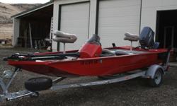 There are absolutely no issues with this all welded aluminum boat,every thing works on this boat as well as when it was new.The carpet ,seats ,and hull are in great shape,no dents.It is powered with a 90 hp Yamaha oil injected outboard motor.It has never