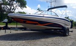 Up for sale we have 2005 Tahoe Q4 boat . 4 cyl 3.0 Mercruser 135hp engine. Great running and looking boat. Has some marks on the fiberglass from loading. It has been used only in fresh water.It doesn't have hours meter. There is completely nothing wrong