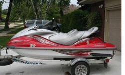 Product DescriptionManufacturer YamahaModel Year 2005Model WaveRunnerÂ® FX Cruiser High OutputColor Heat Red Hours 128 DIMENSIONS Length 131.5 in. Height 45.7 in. Width 48.4 in. Weight 772 lbs. ENGINEEngine 4-Stroke, In-line, 4-Cylinder, 20 Valve