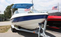 Up for sale is a really nice, inexpensive, CERTIFIED, 23 foot pre-owned bowrider!! The boat is a 2006 Bayliner 225 Sport that comes with everything you see in the pics below plus a full pull over mooring cover and a fresh water system. The boat came in on