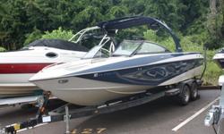 WOW!!! Up for sale is a super clean, very well equipped 2006 Malibu 24.7 foot 247LSV Wakesetter. This thing has a nice stereo with speakers all over the place, (2) tower speakers, dual batteries with switch, heater, bimini top, cover, (2) wakeboard racks