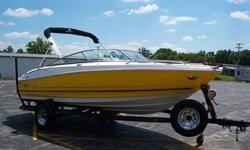 2006 monterey runabout 194 fs, 19ft 4in runabout, 5.0 engine, volvo sx outdrive, ONLY 24 HOURS, like brand new,bimini top never been out,large rear dive platform, walk thru windsheild,front and rear ladder, kenwood radio cd player with changer-dual