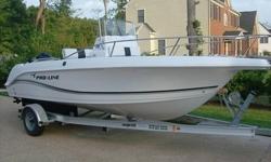 2006 Proline 19 Sport Center Console. Used 4 times. Power washdown, Airiated bait box, Tons of storage for fish and gear, Sunbrella Bimini Top. 2007 Suzuki DF 115hp, 4 cycle New with boat...2007 Power Tilt, Stainless Prop....2006 Magic Tilt Heavy duty