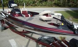 2006 MODEL 200 HP MERCURY OPTIMAX WITH ONLY 68.9 HOURS ... AS YOU CAN SEE IN THE VIDEO THIS MOTOR STARTS AT THE TURN OF A KEY, RUNS OUT GREAT AND COMES EQUIPPED WITH A STAINLESS STEEL PROP. THIS IS A 70+ MPH BOAT. BE SURE TO WATCH THE VIDEO ABOVE TO SEE
