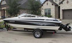 Stock Number: 714862. One owner fish or ski I/O V6 engine. (4.3 L V6) / Mercruiser (190 HP), 2007 model purchased from the dealer showroom in 2009. (up to 8 passengers), Always stored inside garage and used very little - Fresh water only, Includes Larson