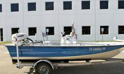 2007 BLUE WAVE 190 SUPER TUNNELNO RESERVE2007 EVINRUDE 115 HP E-TEC FUEL INJECTED ENGINE2007 ALUMINUM TRAILER LOW HOURS 58 MARINE INSPECTED WITH EXCELLENT RESULTS (REPORT ATTACHED)BOAT HAS LOWRANCE GPS FISH FINDERFULL INSTRUMENTATIONSTAINLESS STEEL