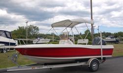 YOU ARE VIEWING A CLOSE TO NEW 2007 CLEARWATER 1900CC CENTER CONSOLE BOAT, MOTOR AND TRAILER. THIS SUPER CLEAN PACKAGE HAS ON 58 HOURS OF WELL CARED FOR USE. THE BOAT HAS NEVER SUSTAINED ANY TYPE OF PRIOR DAMAGE AND HAS NO PRESENT DAMAGE. THE BOAT IS