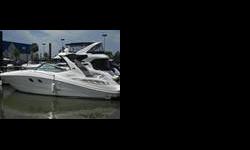 Our trade, extremally nice Sea Ray 310 DA, vee drives, (2) Mercruiser 350 MAG w/recent service, new bottom job 2/2012. Raymarine C80, with Raymarine Satelite TV, teak veneers, full enclosure, grille, jump seat, and many more options. This is our trade so