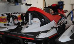 Two 2007 SeaDoo Waverunners - Wakeboard Edition 155hp (Red/Black) in like new condition with approximately 20 hours on each, garage kept, and still under factory warranty. Closed-loop cooling system, direct-drive propulsion, reverse, and convenience of