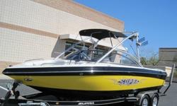 2007 SUPRA LAUNCH 22 SSV GRAVITY GAMES WAKEBOARD BOAT 450HP.Boat House is pleased to offer this 2007 Supra Launch 22 SSV Gravity Games Edition At 22 feet long and with a 100-inch beam, the Gravity Games Supra Launch 22 SSV is designed for big crowds, big