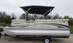 THIS WEERED CADET 200 IS A GREAT FAMILY PONTOON WITH LOTS OF FISHING CAPABILITY. THE FRONT HAS A LARGE USEABLE DECK AND THE SEATS CAN BE MOVED ACCORDINGLY. IT ALSO HAS A LIVE WELL AND FISH BOX. OVERALL IT IS IN GREAT CONDITION WITH A LITTLE CARPET