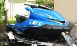 2008 JET SKI KAWASAKI ULTRA 250X SUPERCHARGEDThis is the most powerful ski jet ever built!! The performance is driven by a supercharged and intercooled four-stroke, DOHC, four valves per cylinder, inline four-cylinder that delivers 250 hp for astonishing