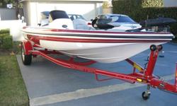 2008 SX180 SKEETER BASS BOAT IN EXCELLENT CONDITION VERY LOW HOURS 115 YAMAHA MINKOTA POWER DRIVE 54LB TRUST FOOT CONTROLED HAS TWO LOWRANCE DEPTH FINDERS FRONT AND REAR THIS WAS A BANK REPO BY BANK OF THE WEST ONE TROLLING MOTOR BATTERY IS MISSING AND