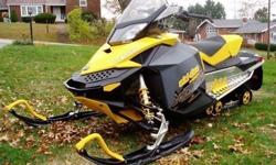 2008 Ski Doo MXZ Adrenaline 600 H.O. SDI XP with electric start and reverse. This snowmobile has only 1,279 original miles and is in great condition. The snowmobile is completely stock with no modifications made except for some add on accessories. Engine