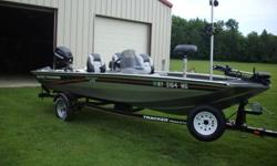 2008 Bass Tracker, Pro Crappie 175, 30th Anniversary Edition ..........25 H.P. Mercury 4 Stroke .....Very Little Use.....Comes with Big Jon Mast and Planer Boards.....Fish Finder.....Spare Tire.....Trolling Motor.....Full Cover.....F & R Lights.....Fire