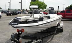 ONLY 105 HOURS, ARCTIC WHITE W/STORM GRAY CARPET, 2009 CHAMPION 210 ELITE, 20' X 10", 300HP MERCURY OPTIMAX 32 STROKER CUSTOM, BUILT BY MERCURY RACING, TROLLING MOTOR 109 MOTOR GUIDE VDS, POWER POLE-SHALLOW WATER ANCHOR 8FT, KENWOOD AM/FM/CD W/AUDIOVOX/XM