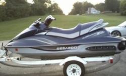 2009 SEADOO GTI SE 3 SEATER ONLY 12 HRS. BOUGHT IT NEW IT IS A 4 STROKE NO MIXING OIL TO FUEL DOES NOT SMOKE OR SOUND SO LOUD LIKE THE 2 STROKES AND LAST MUCH LONGER I BOUGHT THIS FROM A DEALER NEAR ME SAME PLACE I GOT ALL 3 JET SKIES I EVER HAD HAS BEEN