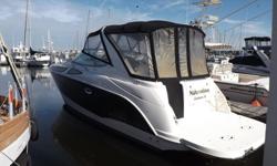Sleak lines, huge interior and affordable pricing have made this 315 Cruiser, one of Bayliners most popular models and when you step onboard its easy to see why!This mid cabin features a solid door, for additional privacy, all the competitors offer