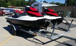 Selling a pair of 2010 Seadoo Gtx 215 Hp Jet skis in great condition, They only have 77 and 91 hours but may have a bit more because I plan to keep using them until sold. The skis are completely stock with no modifications ever done. They have seadoo