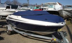 2012 Larson LX620 Bow Rider. It is powered by a 75 hp Evinrude 2-st outboard engine. A galvanized trailer is included. The boat is equipped with Driver and Passenger side bucket (flip up) seats, Low profile smoke windshield, Bow and cockpit covers, Tilt