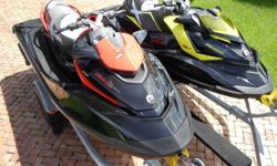 This is 2012 RXP-X 260 & 2010 RXT-X 260 Sea Doo 260 HP Supercharged, 2-Seater RXPX 260 (8hrs) & 3-Seater RXTX 260 (54hrs) - which are Seadoo's top of the line performance watercrafts and are absolutely the fastest they manufacture.If you want to buy it,