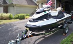 2012 SEADOO GTX 155 W/TRAILER 50 HOURSTHE SEADOO GTX MODEL ALLOWS YOU TO SIT BACK AND ENJOY:CRUISE CONTROLTILT STERRINGADJUSTABLE RIDEHINGED TOURING SEATECO MODE / LEARNING MODEFUEL EFFICENT 4 TECH ENGINEFRESH WATER FLUSH CONNECTIONSPRING SUSPENSION