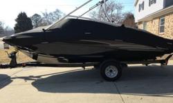 The boat is very spacious, versatile, and planes very quickly making tubing & wakeboarding a lot of fun. It is pretty light making trailering simple, also it is very fuel efficient using only 1/2 tank of gas out all day (tank is also small). Overall this