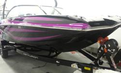 Brand NEW, Great Surf Boat, 2014 Centurion FX22 Wake Boat..... This new boat is very well equipped and looks great with theBlack & Fuschia Metal flake. The boat is ready to deliver fun! Options include; Boat Cover, Stainless Steel Bling Package, Bimini