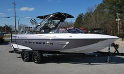 Super Clean, nearly new and very well LOADED this 2014 Malibu 23LSV Wakesetter Wakeboard and Wake Surf Boat is in awesome condition inside and out. It comes with upgraded stereo system including , (2) tower speakers, (8) interior speakers, transom and