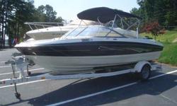 2010 Bayliner 195 RUNABOUT BR GREAT ENTRY LEVEL BOAT ! This is a 2010 195 Bayliner Bow Rider. Less than 60 Hours on the Mercruiser 4.3 LT engine. Captain and passenger flip up bolster seats. Nice size aft sun pad to lounge on. Plenty of forward space in