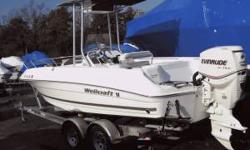 **MUST SELL**
You'll be surprised how much boat there is in a 202 Fisherman. Simple design lends itself to a larger than expected baitwell and fish box. An abundance of seating around the helm, and within the comfortable contours of an enclosed transom,