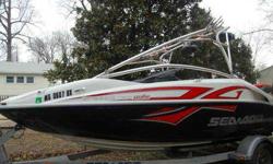 2006 Sea Doo Speedster Wake 856E, Comes with trailer, Low hours. Excellent condition. Has all the extras. The 2006 Sea Doo Speedster Wake Sport Boat is one fast Sport Boat and comes with two supercharged and intercooled Rotax engines. It has the upgraded