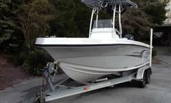 2007 Angler 204 FX CC LE This is a great 20ft center console built by Angler. She is loaded with all the right options including the leaning post, livewell, T-top, GPS/ Fish Finder, dive ladder, port-a- potty and a trailer. Please click on the features