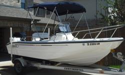 For Sale 2006 160 Dauntless with 115 Mercury 4 stroke outboard on continental aluminum trailer. In mint condition. No dings chips or cracks anywhere on boat. Very low hours on engine. Used a few times each season in fresh water. Includes am/fm radio, CD