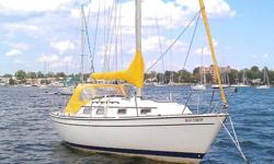 Spacious 1985 Pearson 303 For Sale
Your cruising days are on their way. Because this is the Pearson 303.
She was designed and commissioned during the heyday of sailing, by famed Naval Architect William Shaw.
That means you have the comforts of home while