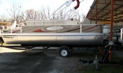 NEW! Never been in the water. 2011 22' Voyager V Super Cruise Pontoon boat with a 90HP Honda 4 stroke motor. Super quiet! Nice boat is red and tan in coloeLots of great options! Was $29,500. NOW $26,100! Easy financing as low as 3.99% APR W.A.C. Call Tim